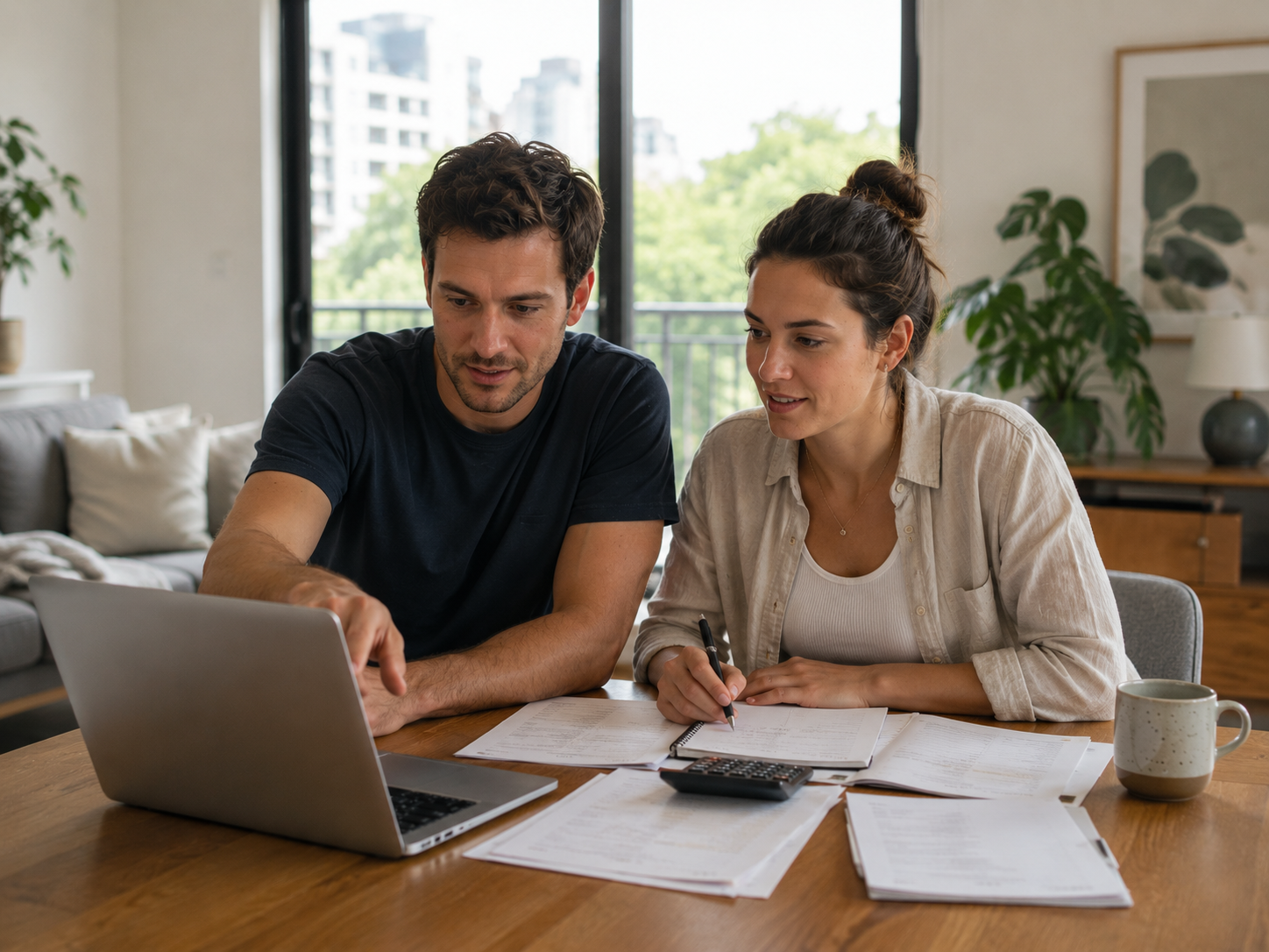 First home buyers viewing a house they could buy with a 5% deposit