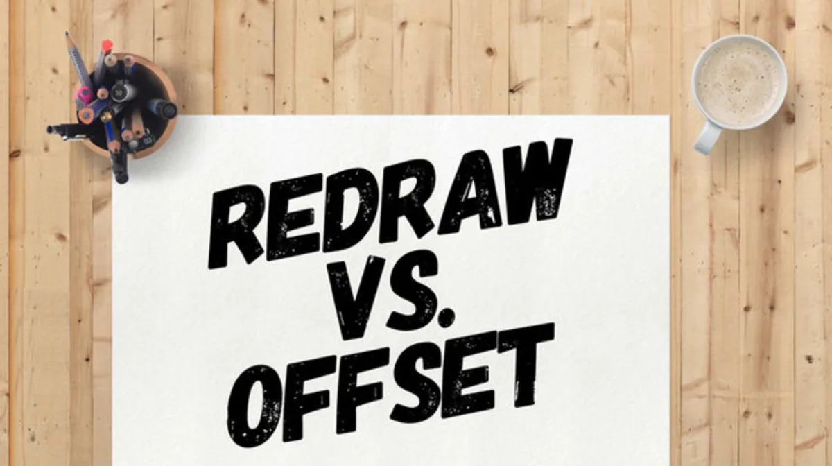 The difference between a redraw and offset account is also cost related and should be taken into consideration